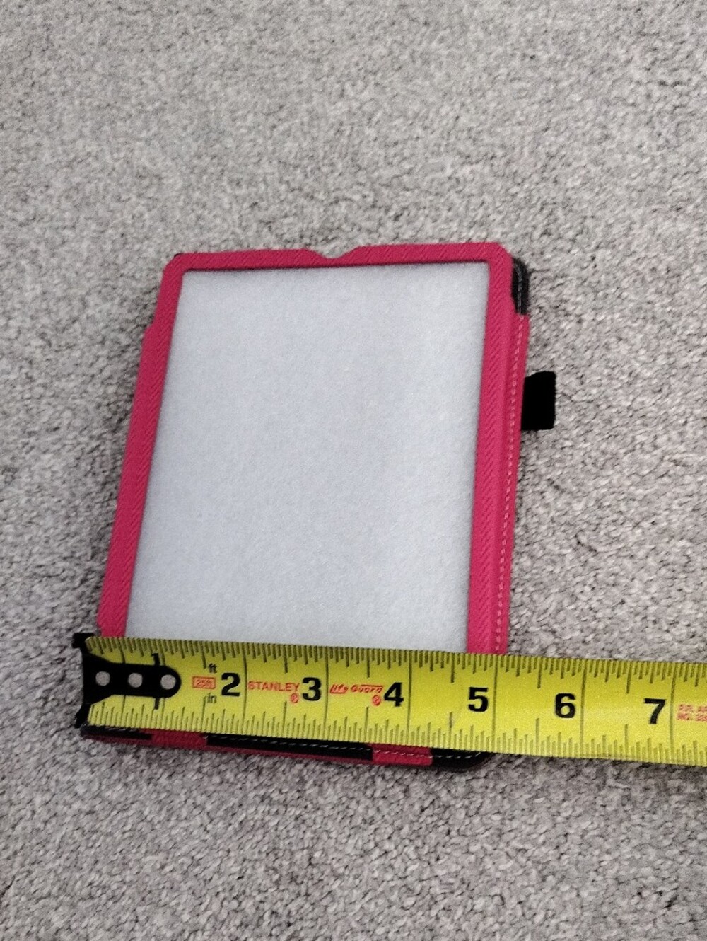 Universal Pink Tablet Cover with Brown Accent - Picture 11 of 13